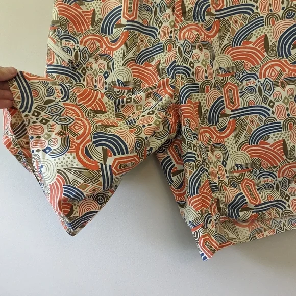 Patagonia Abstract Print  Boardshort Swim Trunks - Picture 5 of 11